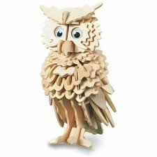 Owl Woodcraft Construction Kit