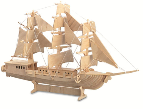 Sailing Ship Woodcraft Construction Kit