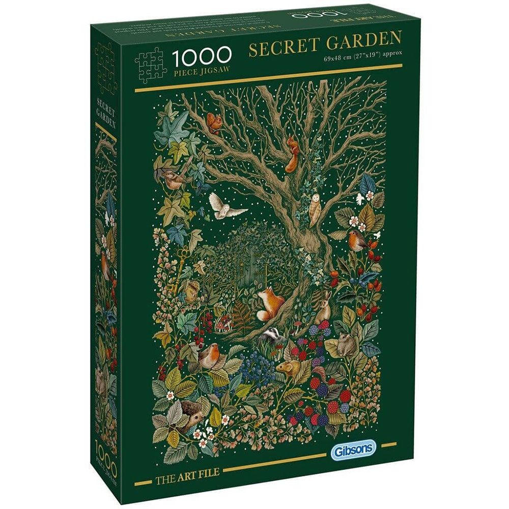 The Art File: Secret Garden - 1000 Piece Jigsaw Puzzle