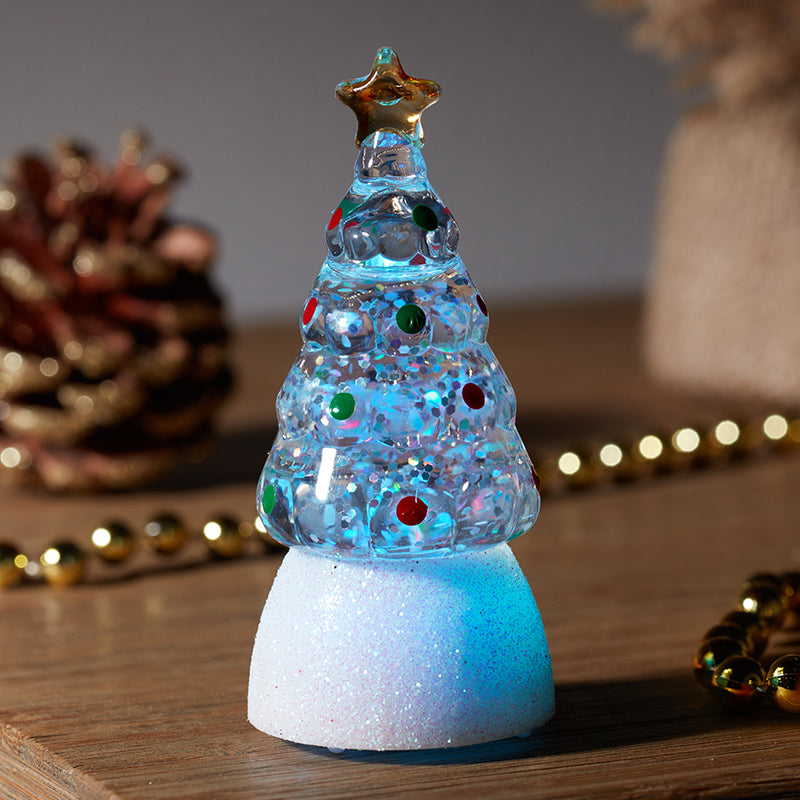 Snow Swirl GlitterTree