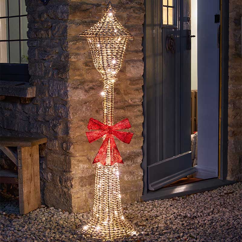 GlitterTwist Lamp Post 150cm - Gold LV