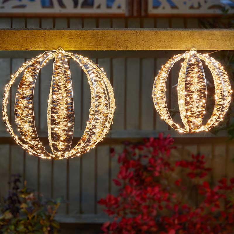 GoldTwist Globe - 30cm LV