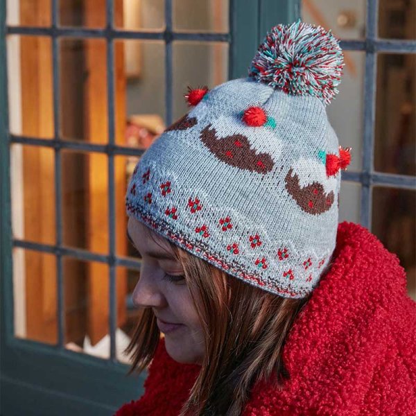 Luxury Beanie - Xmas Pudding