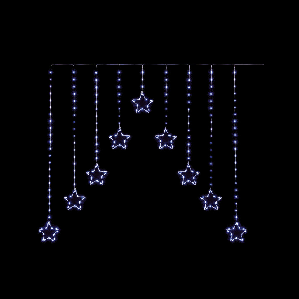1.2x1.2m 258L Flexibright Star V Curtain with White LEDs