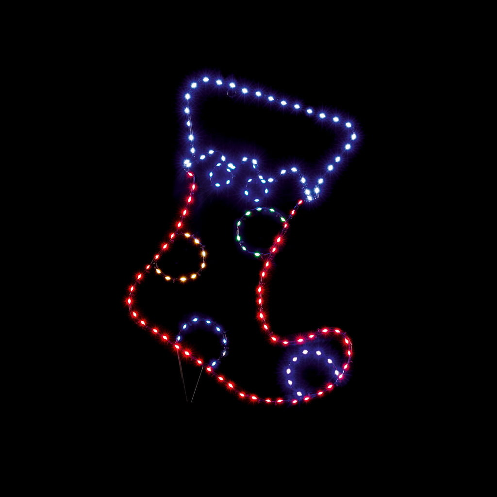 Twinkling Flexibrights Stocking 60 x 42cm