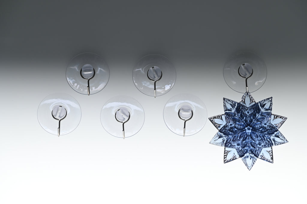 Pack Of 6 x 43mm Multi-Purpose Suction Cups - Hook