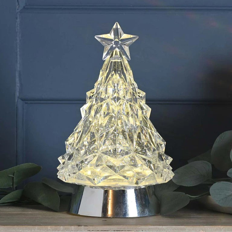 25cm Bo Led Water Spinner Tree - Warm White