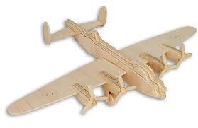 Lancaster Bomber Woodcraft Construction Kit