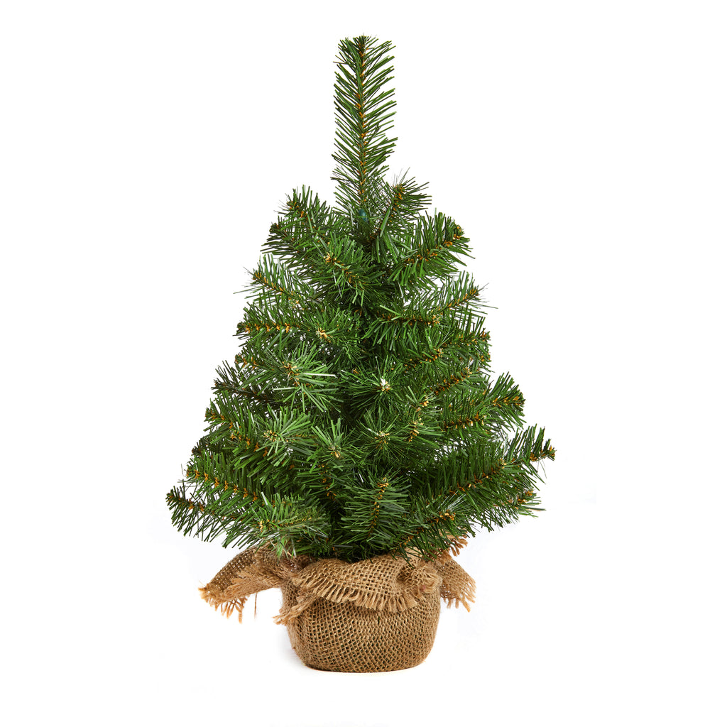 60cm Burlap Table Green Tree 80 Tips